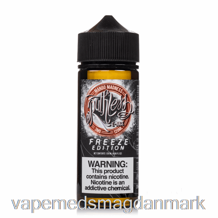 Disponibel Vape Danmark Mango Madness - Freeze Edition - Hensynsløs Fugtig - 120ml 6mg